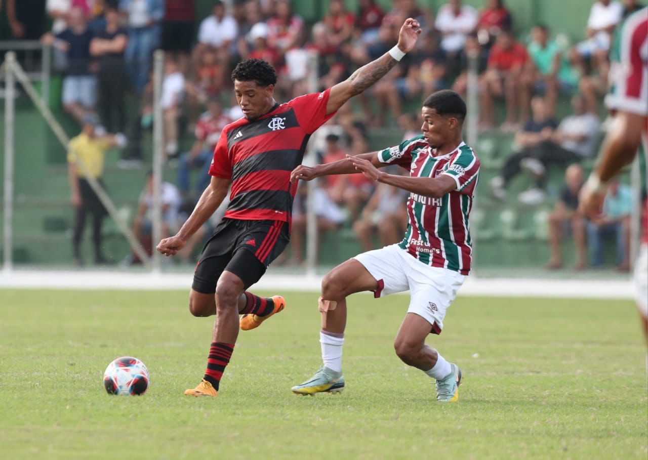 sub-17 venceu o Fluminense na final da taça Rio. Foto: Paula Reis/CRF